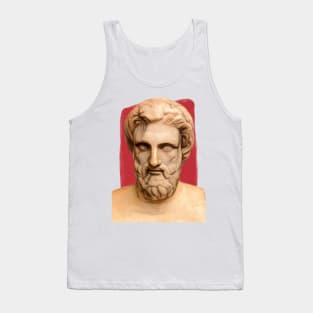 Greek Playwright Aristophanes illustration Tank Top